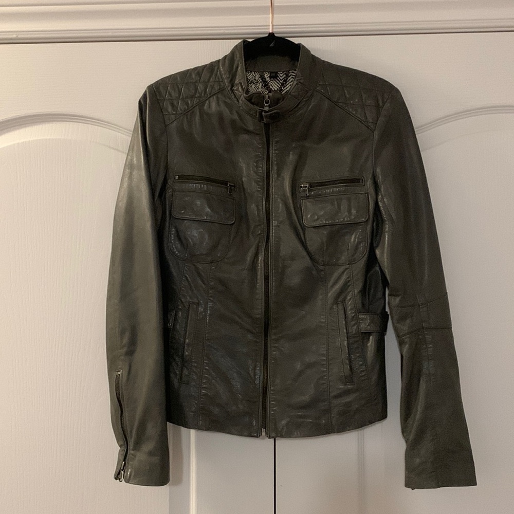 VGUC Bod & Christensen leather jacket
